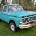 1963 Teal Ford F-100 thumbnail
