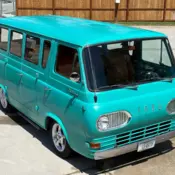 1963 Pagoda Green Ford Falcon Club Wagon E120 two extra engines thumbnail