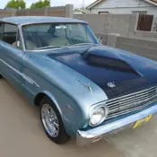1963 Blue Ford Futura Hot Rod thumbnail