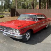 1963 Red Ford Galaxie thumbnail
