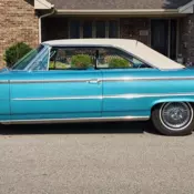 1963 Turquoise Ford Galaxie thumbnail