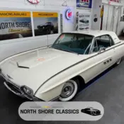 1963 White Ford Thunderbird thumbnail