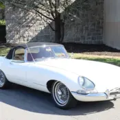 1963 White Jaguar XKE thumbnail
