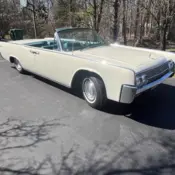 1963 White Lincoln Continental thumbnail