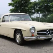 1963 Ivory Mercedes-Benz SL-Class thumbnail