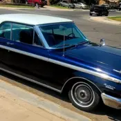 1963 Blue Mercury Meteor thumbnail
