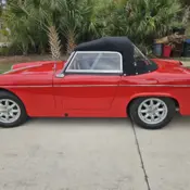 1963 Red MG Midget thumbnail