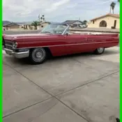 1963 Red Cadillac Series 62 thumbnail