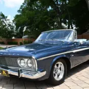1963 Blue Plymouth Fury thumbnail
