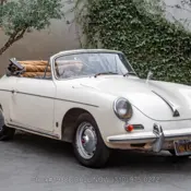 1963 Ivory Elfenbein Porsche 356B T6 Cabriolet thumbnail