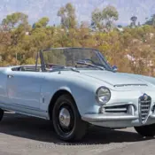1964 Light Blue Celeste Alfa Romeo Spider thumbnail