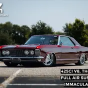 1964 Maroon Buick Riviera thumbnail