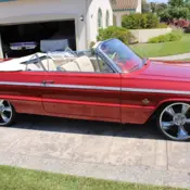 1964 Red Chevrolet Impala thumbnail