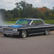 1964 Tuxedo Black Chevrolet Impala thumbnail