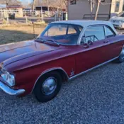 1964 Burgundy Chevrolet Corvair thumbnail