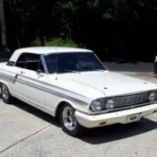 1964 White Ford Fairlane thumbnail