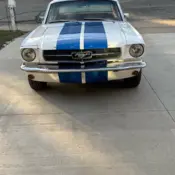 1964 White Ford Mustang thumbnail