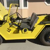 1964 Yellow Jeep M151A thumbnail