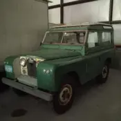 1964 Green Land Rover Defender thumbnail
