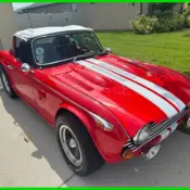 1964 Red Triumph TR4 thumbnail