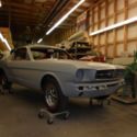 1965 White Ford Mustang thumbnail