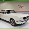 1965 White Ford Mustang thumbnail