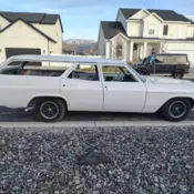 1965 White Chevrolet Bel Air/150/210 thumbnail