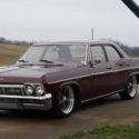 1965 Burgundy Chevrolet Bel Air/150/210 thumbnail