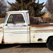 1965 White Chevrolet C-10 thumbnail