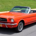 1965 Orange Ford Mustang thumbnail