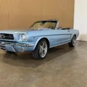 1965 Blue Ford Mustang thumbnail