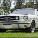 1965 White Ford Mustang thumbnail