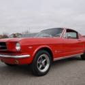 1965 Red Ford Mustang thumbnail