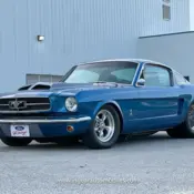 1965 Blue Ford Mustang thumbnail