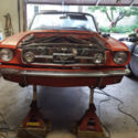1965 Red Ford Mustang thumbnail