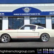 1965 White Ford Mustang thumbnail