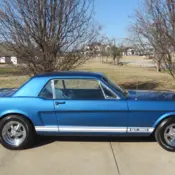 1965 Blue Ford Mustang thumbnail