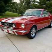 1965 RED Ford Mustang thumbnail