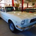 1965 White Ford Mustang thumbnail