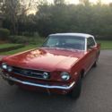 1965 Red Ford Mustang thumbnail