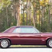 1965 Burgundy Pontiac GTO thumbnail