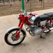 1965 Scarlet Red Honda CB77E Super Hawk thumbnail