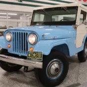 1965 Blue Jeep CJ thumbnail