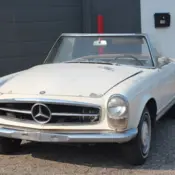 1965 White Mercedes-Benz SL-Class thumbnail