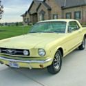 1965 Yellow Ford Mustang thumbnail