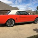 1965 Poppy Red Ford Mustang thumbnail