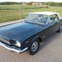 1965 Blue Ford Mustang thumbnail