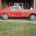 1965 Red Ford Mustang thumbnail
