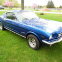1965 Blue Ford Mustang thumbnail