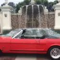 1965 Custom Red /Orange Ford Mustang thumbnail